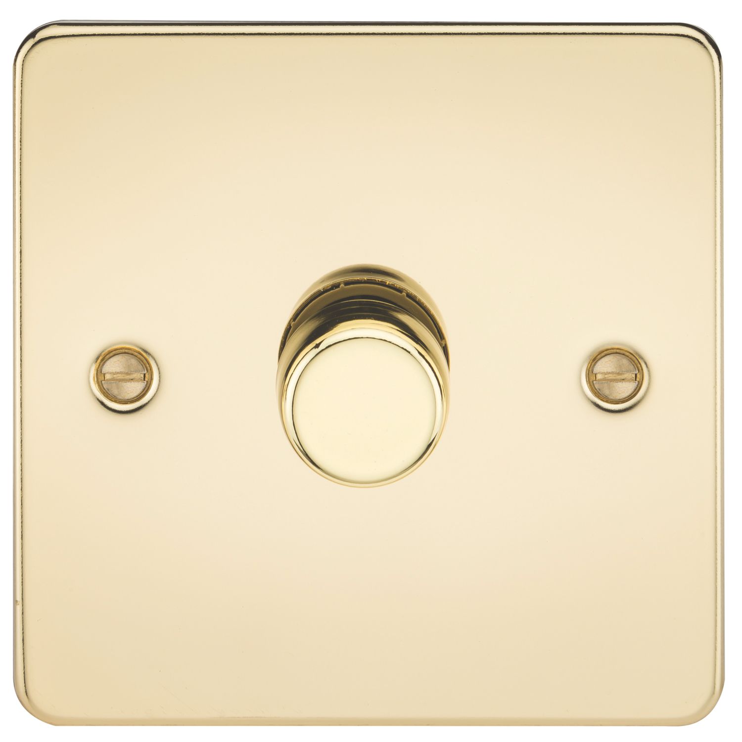 Knightsbridge 1-Gang 2-Way LED Intelligent Dimmer Switch Polished Brass (568PY)