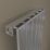 Towelrads Merlo 1800mm x 604mm 2238BTU Chrome Vertical Designer Radiator