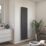 Ximax Oceanus 1800mm x 445mm 4164BTU Anthracite Vertical Designer Radiator