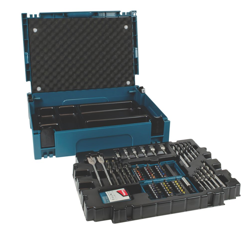 Makita makpac drill bit set sale