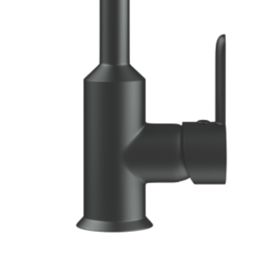 ETAL Hudson Single Lever Mono Mixer Kitchen Tap Granite Black