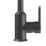 ETAL Hudson Single Lever Mono Mixer Kitchen Tap Granite Black