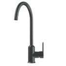 ETAL Hudson Single Lever Mono Mixer Kitchen Tap Granite Black