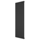 Ximax Oceanus 1500mm x 445mm 2461BTU Black Vertical Designer Radiator