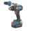 Erbauer ERI1107COM 18V 2 x 5.0Ah Li-Ion EXT Brushless Cordless Combi Drill