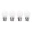 Essentials  B22 Mini Globe LED Light Bulb  250lm 2.2W 4 Pack