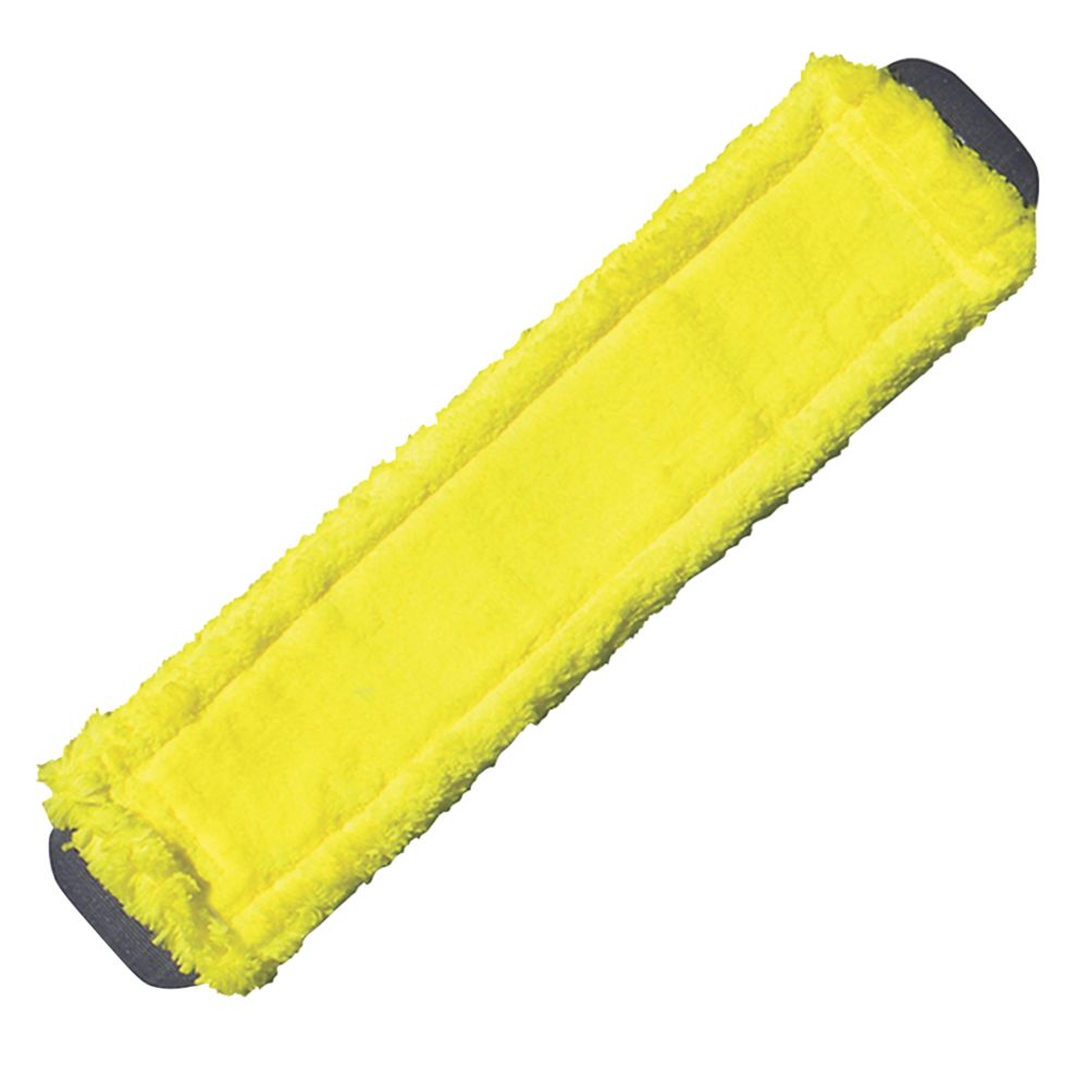 Unger SmartColor MicroMop 15.0 Mop Head Yellow Screwfix