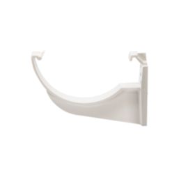 FloPlast  uPVC Half Round Fascia Brackets White 112mm 10 Pack