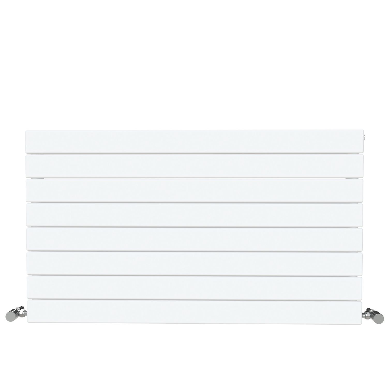 Flomasta 578mm x 1000mm 3685BTU White Horizontal Designer Radiator (5699G)