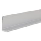 Fibo Profile L Shape End Aluminium 2400mm x 10mm