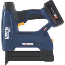 Rapid BTX553 20mm 18V 1 x 2.5Ah Lithium Power for All Brushless Fine Wire Cordless Nail Gun / Stapler