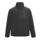 Regatta Frankie Full Zip Fleece Black / Black 3X Large 58.2" Chest