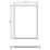 Ideal Standard i.life E2959EO Frameless Dual Access Wet Room Panel Clear Glass/Silver 1400mm x 2005mm