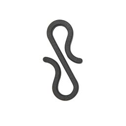 S-Shape Gutter Hooks Black 36 Pack