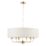 Quay Design Polaris 6-Light Pendant Brass Effect