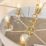 Quay Design Polaris 6-Light Pendant Brass Effect