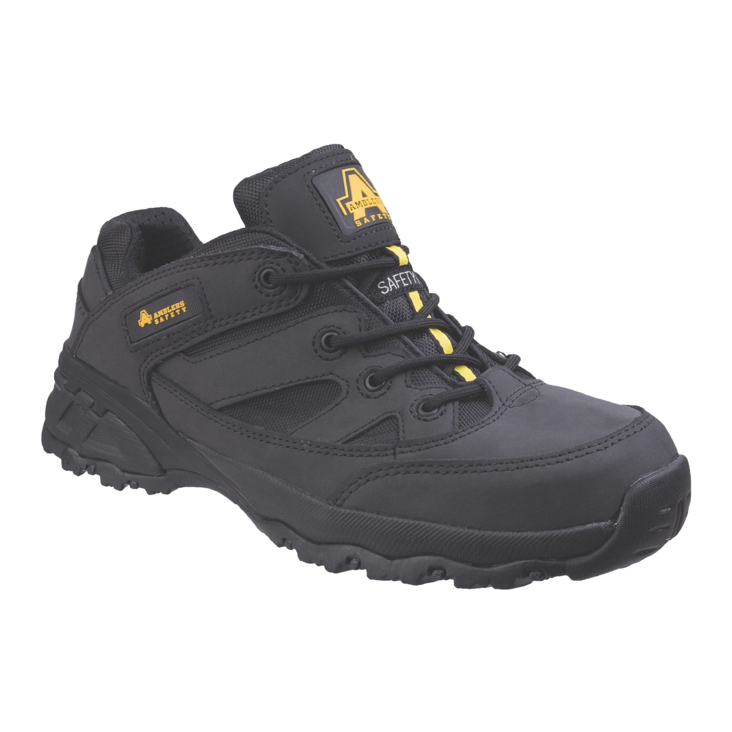 Amblers FS68C Fully Composite Size 4 Black Safety Trainers (569XH)