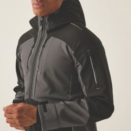 Regatta 4 Tex  Jacket Slate Grey/ Black Large 42" Chest