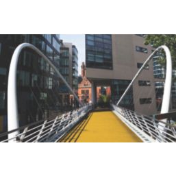 COBA GRP Anti-Slip Floor Mat Yellow 1200mm x 1200mm x 5mm