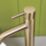 ETAL Bounce Brushed Brass 288mm Standard Lever Mono Basin Mixer Tap