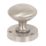 Essentials Victorian Mortice Knobs 54mm Pair Satin Nickel