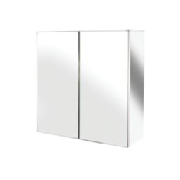 Croydex double deals door bathroom cabinet