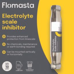 Flomasta Electrolytic Compression Fit Connection Scale Inhibitor 22mm