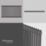 Flomasta 600mm x 1010mm 3533BTU Anthracite Horizontal 2 Column Radiator