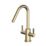 Bristan Cashew Monobloc Sink Mixer Tap Brushed Brass