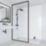 Multipanel Hydrolock Bathroom Waterproof Wall Panel  Gloss Frost White 2400mm x 1182mm x 11mm