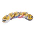 No Nonsense  Electrical Tapes Multicolour 33m x 19mm 14 Pack