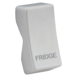 Knightsbridge 'FRIDGE' Switch Cover White