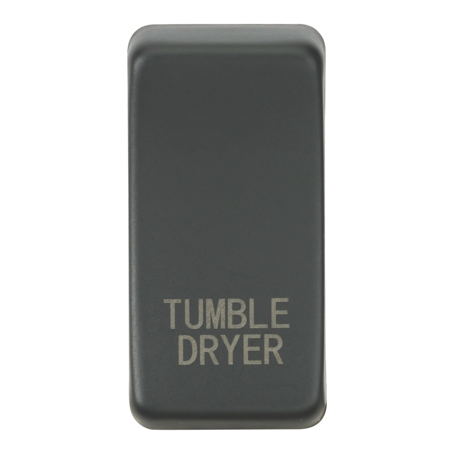 Knightsbridge 'TUMBLE DRYER' Switch Cover Anthracite (570CT)