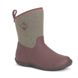 Muck Boots Muckster II Short Size 6 Womens Brown Non Safety Wellies
