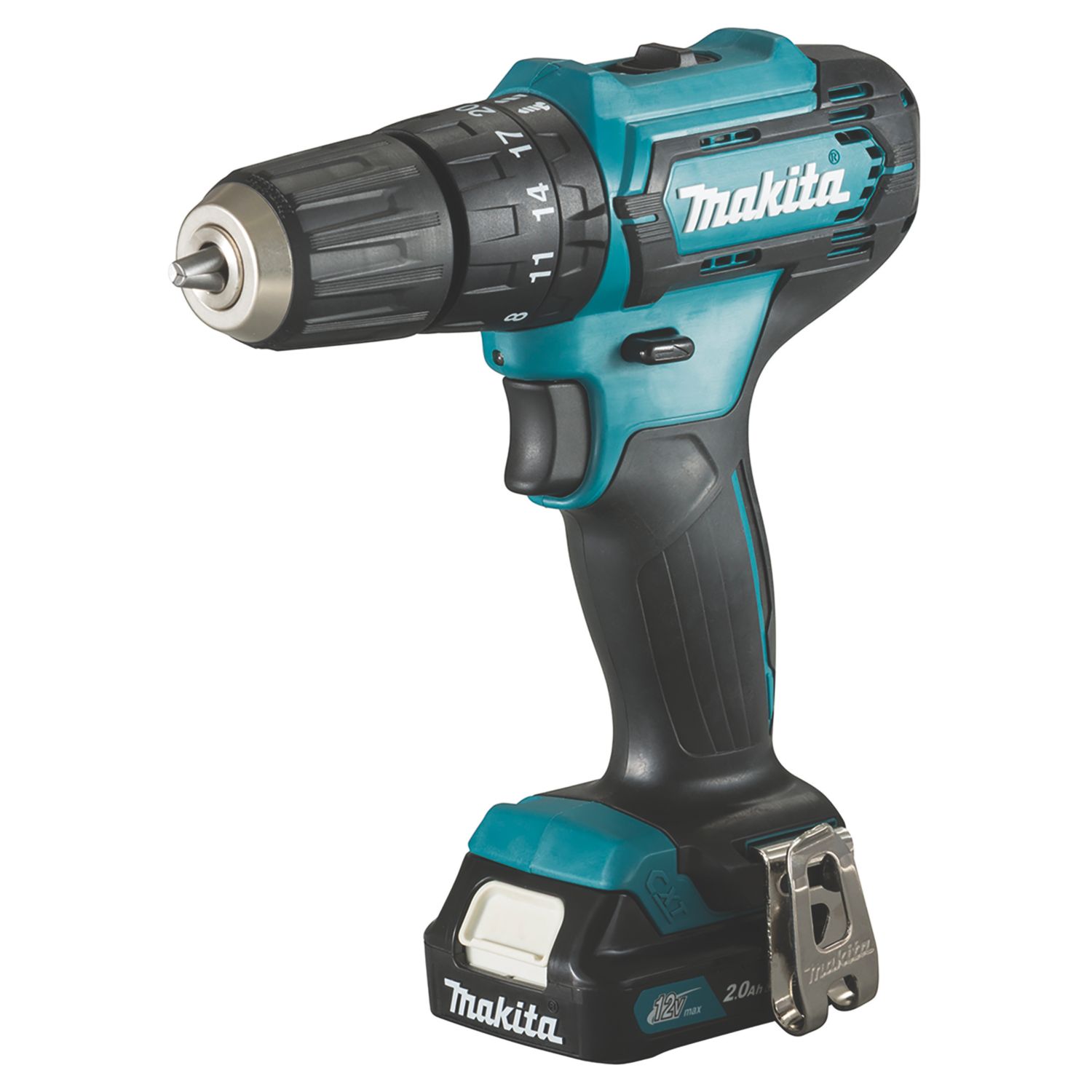 Makita HP333DWAE 12V 2 x 2.0Ah Li-Ion CXT Cordless Combi Drill (570HP)