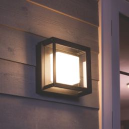 Philips Hue Econic Outdoor LED Smart Wall Light Black 15W 1140lm