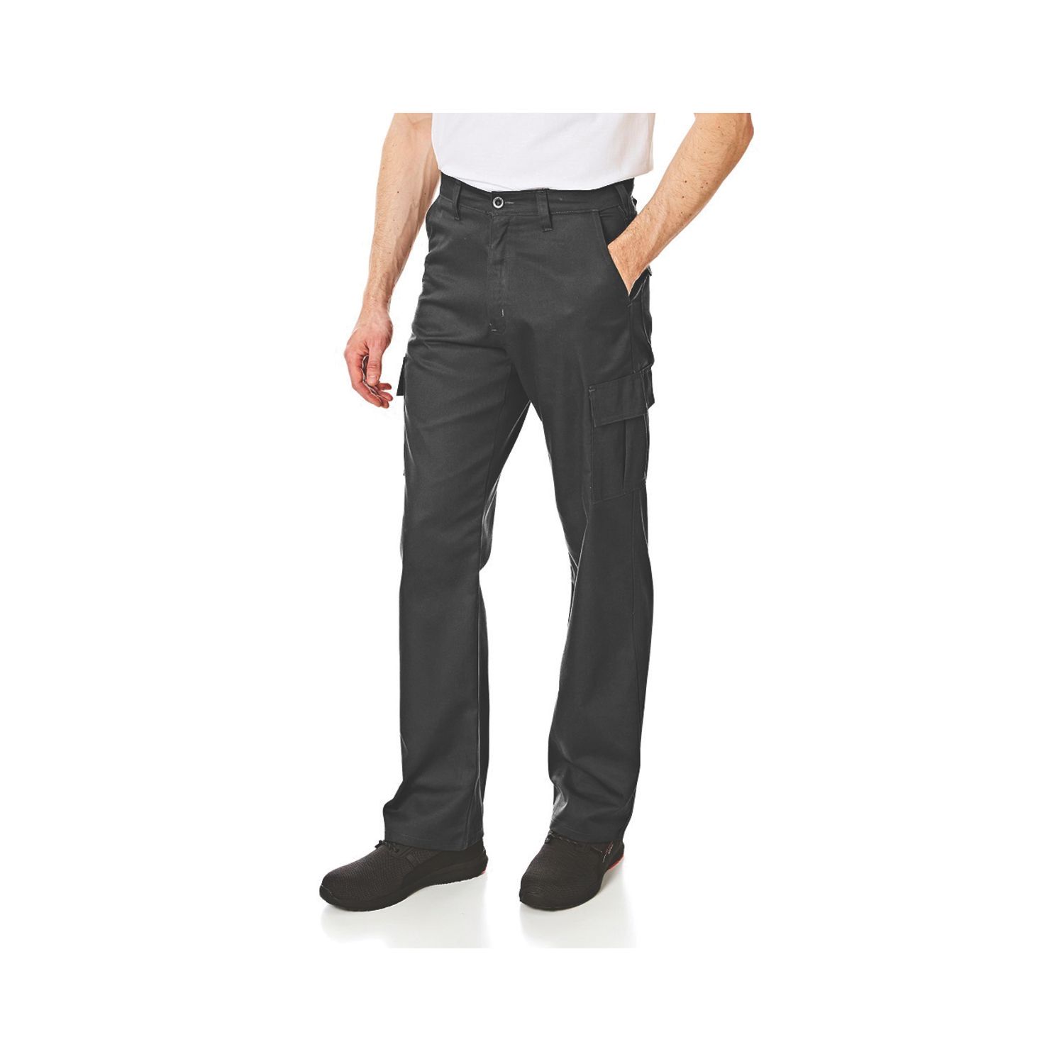 Lee Cooper LCPNT205 Cargo Trousers Black 36" W 33" L (570HU)