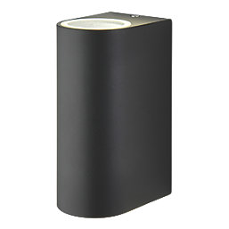LAP  Outdoor Up & Down Wall Light Black