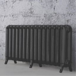 Arroll 549mm x 1174mm 4350BTU Black Cast Iron 2 Column Radiator
