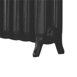 Arroll 549mm x 1174mm 4350BTU Black Cast Iron 2 Column Radiator