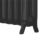 Arroll 549mm x 1174mm 4350BTU Black Cast Iron 2 Column Radiator