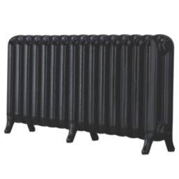 Arroll 549mm x 1174mm 4350BTU Black Cast Iron 2 Column Radiator