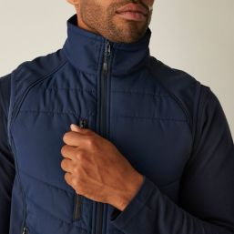 Regatta Pro Universal Bodywarmer Navy/Ash - Z0I 5X Large 63" Chest
