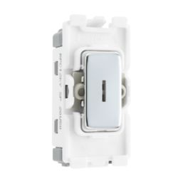 British General Nexus Metal Grid 20A Grid SP Key Switch Polished Chrome