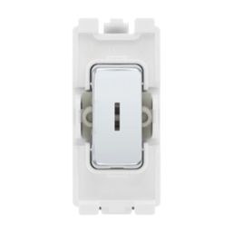 British General Nexus Metal Grid 20A Grid SP Key Switch Polished Chrome