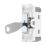 British General Nexus Metal Grid 20A Grid SP Key Switch Polished Chrome