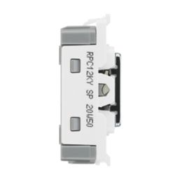 British General Nexus Metal Grid 20A Grid SP Key Switch Polished Chrome