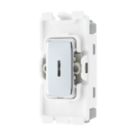 British General Nexus Metal Grid 20A Grid SP Key Switch Polished Chrome