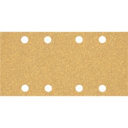 Bosch Expert C470 40 Grit 8-Hole Punched Multi-Material Sanding Sheets 186mm x 93mm 50 Pack