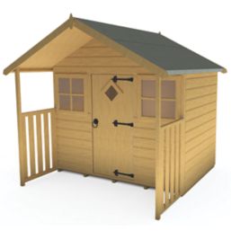 Shire Hobby 6' x 4' (Nominal) Timber Playhouse Screwfix